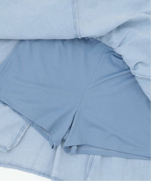 mezzo piano junior / メゾピアノジュニア ショート・ハーフ・半端丈パンツ | アソート素材イレギュラーヘムスカパン | 詳細7