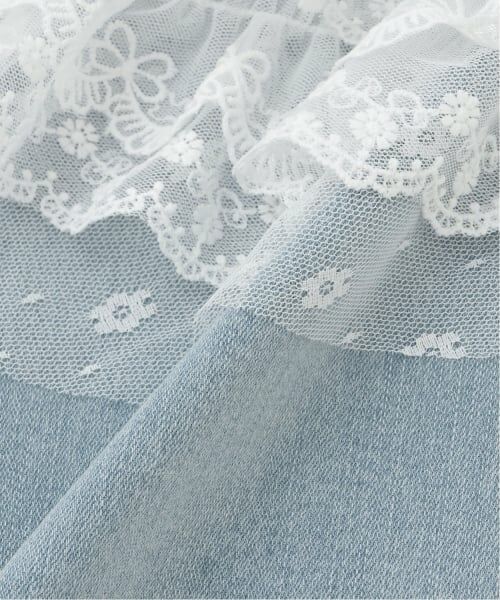 mezzo piano junior / メゾピアノジュニア その他パンツ | レースペプラムつき美脚フレアデニム | 詳細11