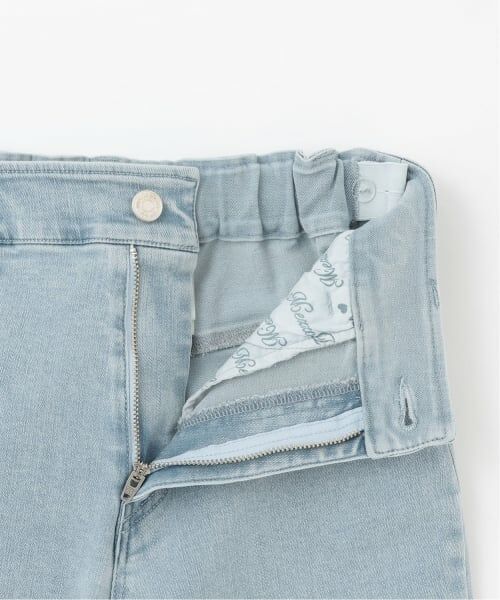 mezzo piano junior / メゾピアノジュニア その他パンツ | レースペプラムつき美脚フレアデニム | 詳細5