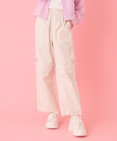 mezzo piano junior / メゾピアノジュニア その他パンツ | 予約/【吸水速乾】アソート柄２WAYパラシュートパンツ