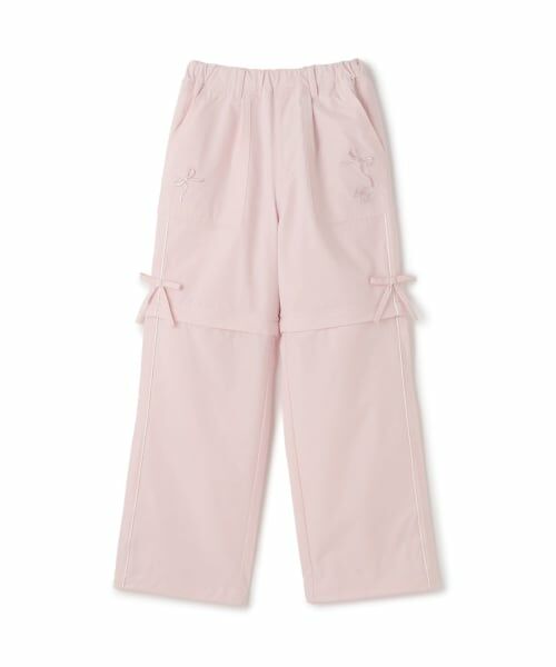 mezzo piano junior / メゾピアノジュニア その他パンツ | 予約/【吸水速乾】アソート柄２WAYパラシュートパンツ | 詳細14