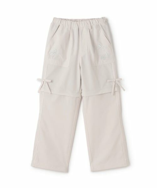 mezzo piano junior / メゾピアノジュニア その他パンツ | 予約/【吸水速乾】アソート柄２WAYパラシュートパンツ | 詳細15