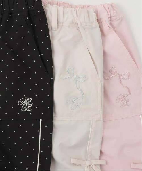 mezzo piano junior / メゾピアノジュニア その他パンツ | 予約/【吸水速乾】アソート柄２WAYパラシュートパンツ | 詳細6