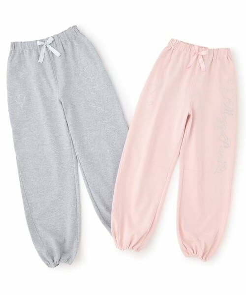 mezzo piano junior / メゾピアノジュニア その他パンツ | 【抗菌防臭】きらきらスウェットパンツ | 詳細10