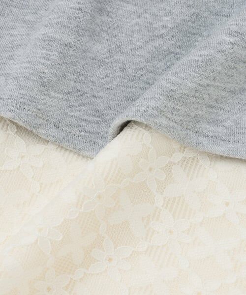 mezzo piano junior / メゾピアノジュニア ミニ・ひざ丈スカート | ふりふりティアードスカート&レースパンツセット | 詳細11