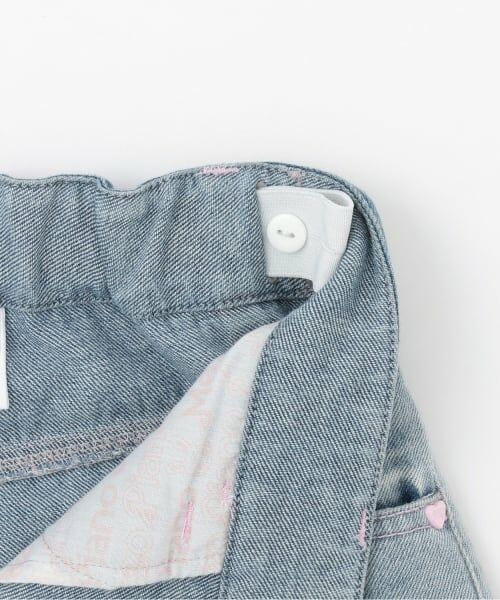 mezzo piano junior / メゾピアノジュニア その他パンツ | 【WEB限定】復刻ART♪ベリエちゃんキラキラデニムパンツ | 詳細4