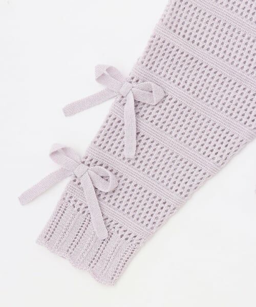 mezzo piano junior / メゾピアノジュニア ニット・セーター | ラメニット&半袖Tシャツセット | 詳細4