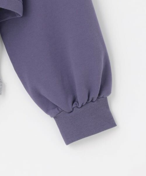 mezzo piano junior / メゾピアノジュニア パーカー | レースアップショート丈パーカ&タンクトップセット | 詳細4