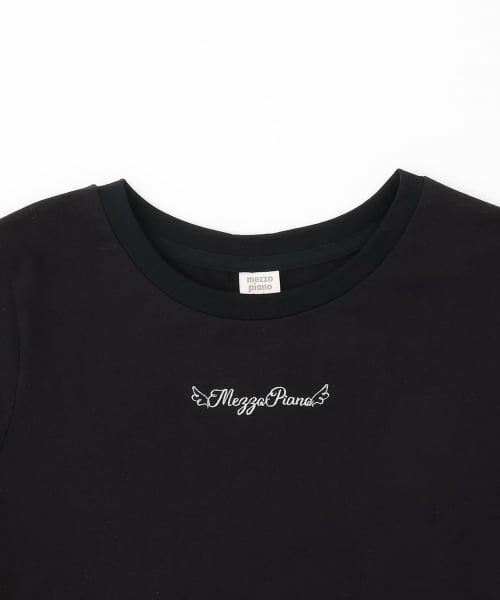 mezzo piano junior / メゾピアノジュニア Tシャツ | チョーカーつきレイヤード長袖Tシャツ | 詳細2