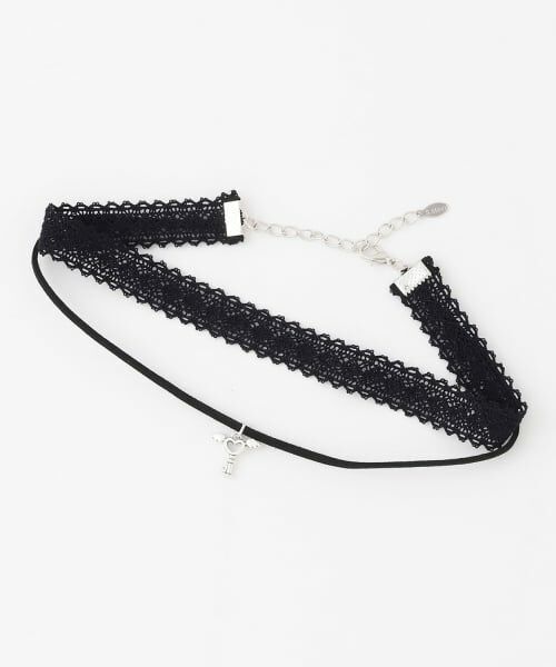 mezzo piano junior / メゾピアノジュニア Tシャツ | チョーカーつきレイヤード長袖Tシャツ | 詳細7