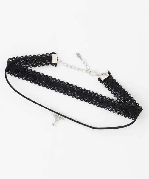 mezzo piano junior / メゾピアノジュニア Tシャツ | チョーカーつきレイヤード長袖Tシャツ | 詳細8