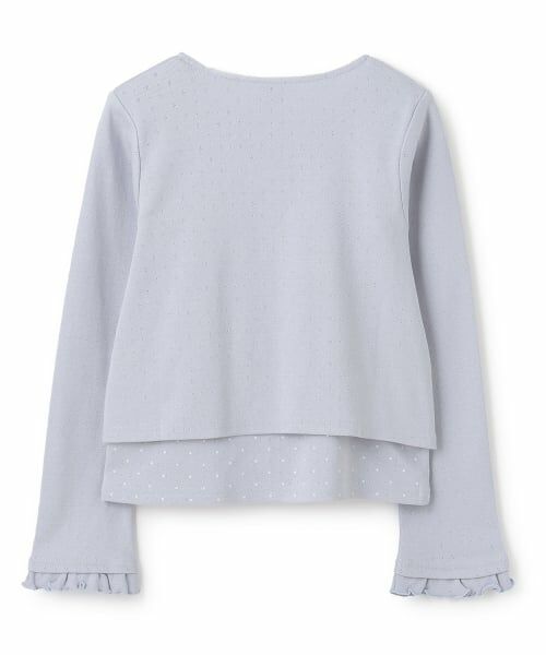 mezzo piano junior / メゾピアノジュニア カーディガン・ボレロ | カットソーカーディガン＆タンクトップセット | 詳細1