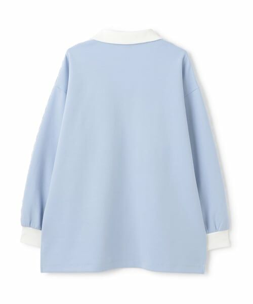 mezzo piano junior / メゾピアノジュニア Tシャツ | 袖レースユニホーム長袖Tシャツ | 詳細1