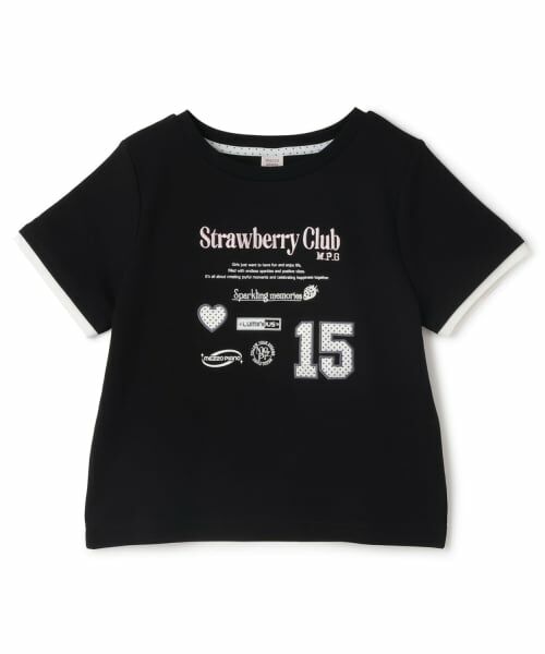 mezzo piano junior / メゾピアノジュニア Tシャツ | 予約/【接触冷感】ドットアップリケTシャツ | 詳細10
