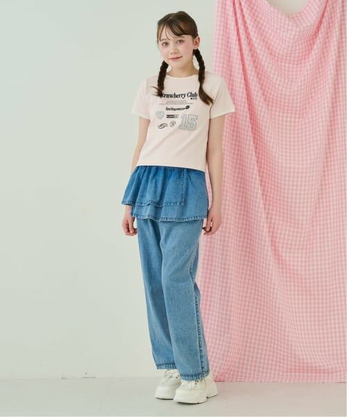 mezzo piano junior / メゾピアノジュニア Tシャツ | 【接触冷感】ドットアップリケTシャツ | 詳細13