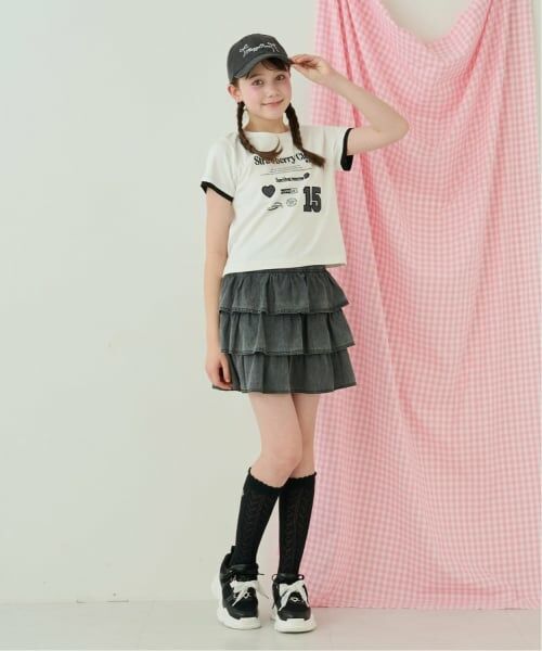 mezzo piano junior / メゾピアノジュニア Tシャツ | 【接触冷感】ドットアップリケTシャツ | 詳細15