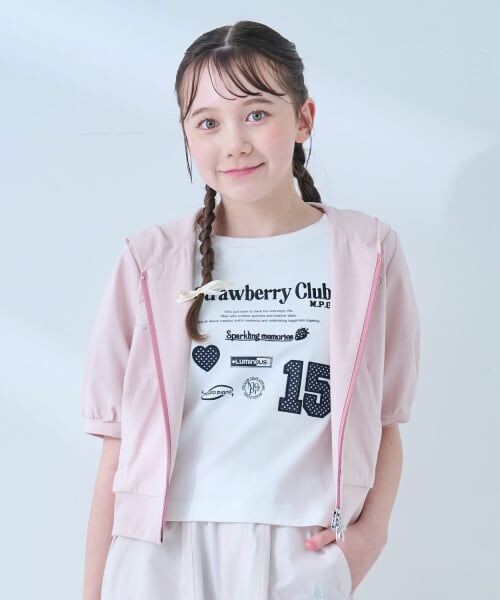 mezzo piano junior / メゾピアノジュニア Tシャツ | 【接触冷感】ドットアップリケTシャツ | 詳細19
