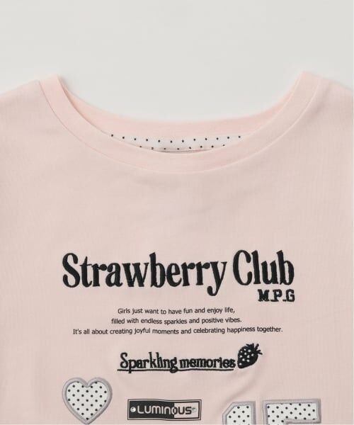 mezzo piano junior / メゾピアノジュニア Tシャツ | 予約/【接触冷感】ドットアップリケTシャツ | 詳細2