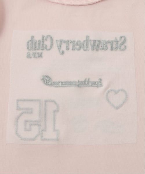 mezzo piano junior / メゾピアノジュニア Tシャツ | 予約/【接触冷感】ドットアップリケTシャツ | 詳細4