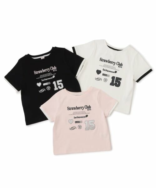 mezzo piano junior / メゾピアノジュニア Tシャツ | 予約/【接触冷感】ドットアップリケTシャツ | 詳細8