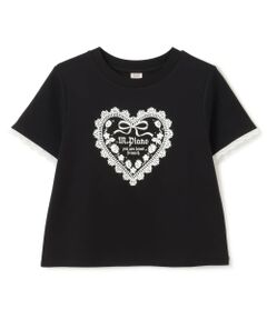 mezzo piano junior / メゾピアノジュニア Tシャツ | 予約/トリムレース半袖Tシャツ