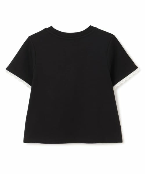 mezzo piano junior / メゾピアノジュニア Tシャツ | 予約/トリムレース半袖Tシャツ | 詳細1