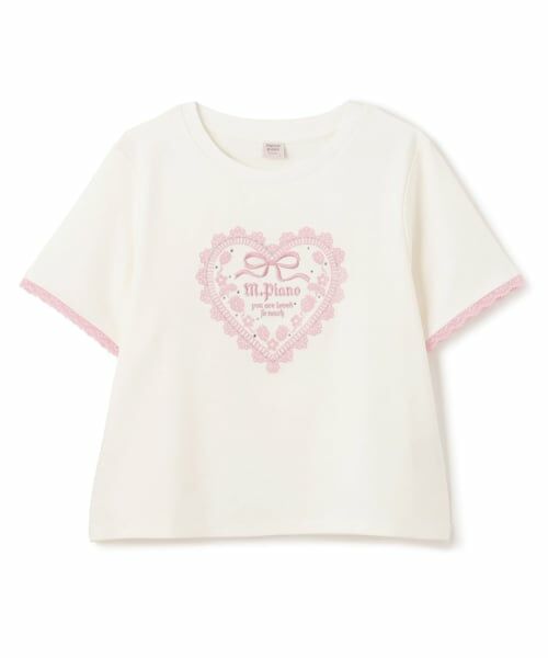 mezzo piano junior / メゾピアノジュニア Tシャツ | 予約/トリムレース半袖Tシャツ | 詳細10