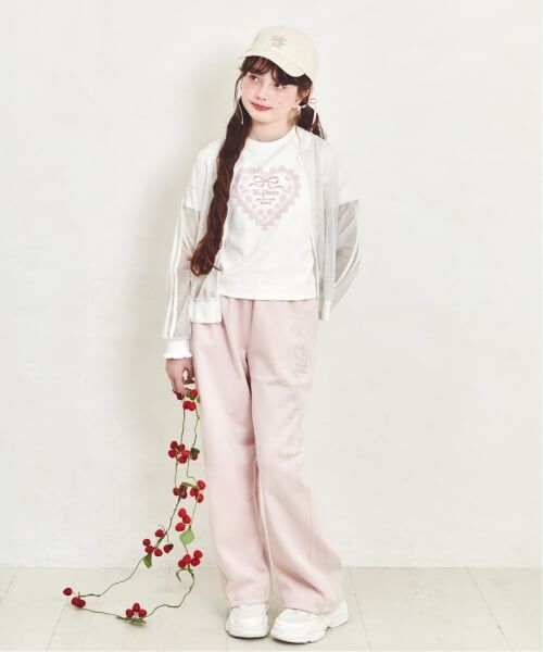 mezzo piano junior / メゾピアノジュニア Tシャツ | トリムレース半袖Tシャツ | 詳細15