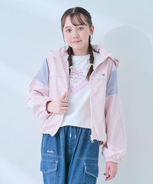 mezzo piano junior / メゾピアノジュニア Tシャツ | トリムレース半袖Tシャツ | 詳細19
