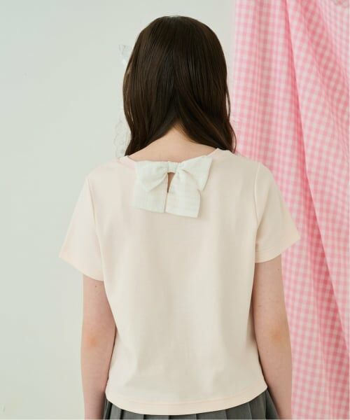 mezzo piano junior / メゾピアノジュニア Tシャツ | キラキラエンジェルキャットTシャツ | 詳細12