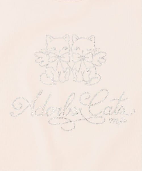 mezzo piano junior / メゾピアノジュニア Tシャツ | 予約/キラキラエンジェルキャットTシャツ | 詳細3