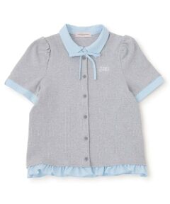 mezzo piano junior / メゾピアノジュニア Tシャツ | ドッキングレイヤードTシャツ