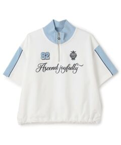 mezzo piano junior / メゾピアノジュニア Tシャツ | ハーフジップ半袖Tシャツ