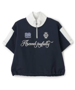 mezzo piano junior / メゾピアノジュニア Tシャツ | ハーフジップ半袖Tシャツ