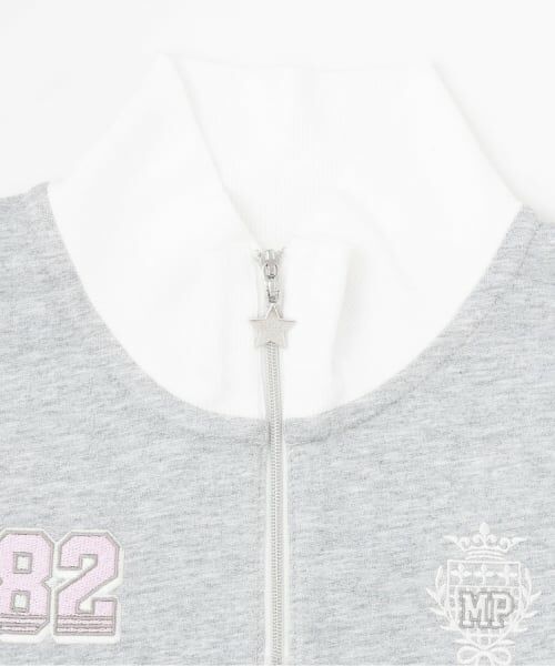 mezzo piano junior / メゾピアノジュニア Tシャツ | ハーフジップ半袖Tシャツ | 詳細2