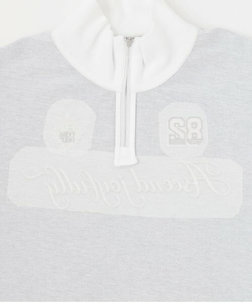 mezzo piano junior / メゾピアノジュニア Tシャツ | ハーフジップ半袖Tシャツ | 詳細4