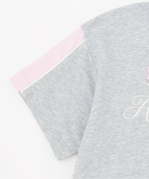 mezzo piano junior / メゾピアノジュニア Tシャツ | ハーフジップ半袖Tシャツ | 詳細5