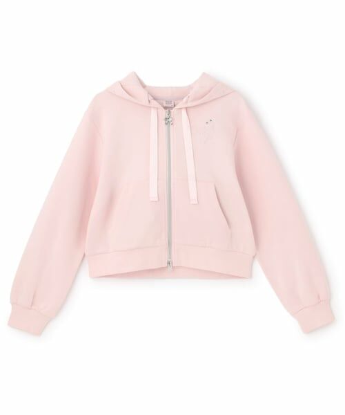 mezzo piano junior / メゾピアノジュニア パーカー | 【抗菌防臭】フードきらきらジップパーカ | 詳細15