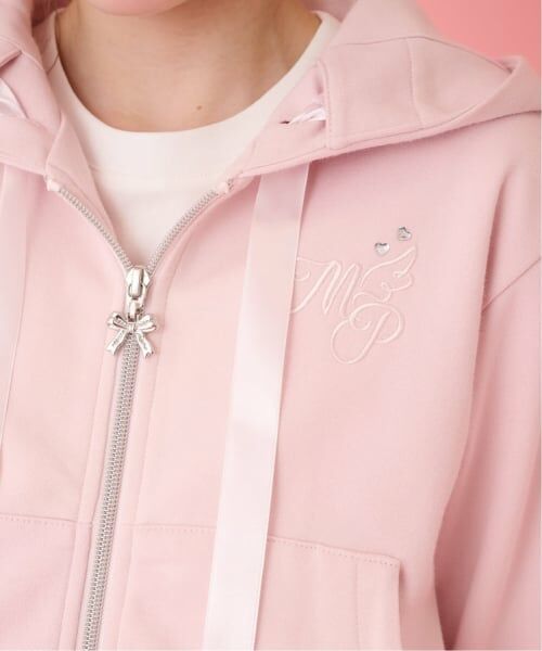 mezzo piano junior / メゾピアノジュニア パーカー | 【抗菌防臭】フードきらきらジップパーカ | 詳細17