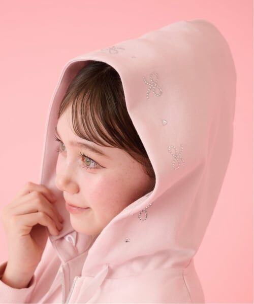 mezzo piano junior / メゾピアノジュニア パーカー | 【抗菌防臭】フードきらきらジップパーカ | 詳細18