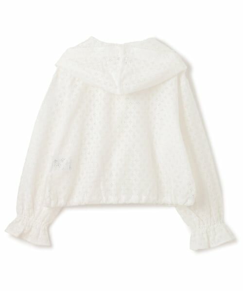 mezzo piano junior / メゾピアノジュニア パーカー | 予約/レースパーカ | 詳細1