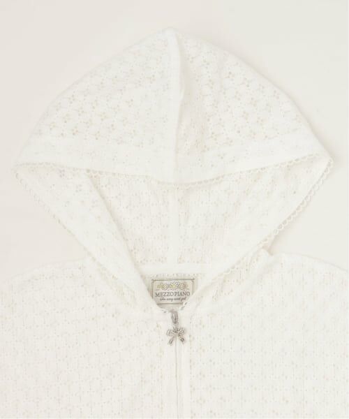 mezzo piano junior / メゾピアノジュニア パーカー | 予約/レースパーカ | 詳細2