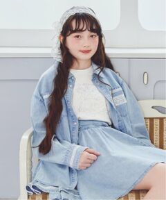 mezzo piano junior / メゾピアノジュニア シャツ・ブラウス | ライトデニムシャツ