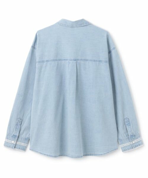 mezzo piano junior / メゾピアノジュニア シャツ・ブラウス | ライトデニムシャツ | 詳細1