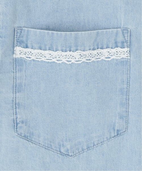 mezzo piano junior / メゾピアノジュニア シャツ・ブラウス | ライトデニムシャツ | 詳細3