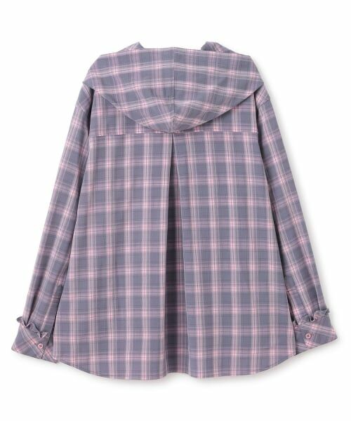 mezzo piano junior / メゾピアノジュニア シャツ・ブラウス | フード チェックシャツ | 詳細1
