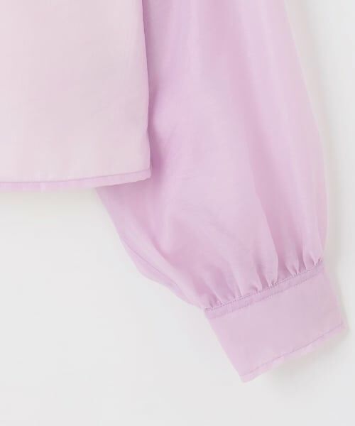 mezzo piano junior / メゾピアノジュニア シャツ・ブラウス | シアーシャツ＆リブTシャツセット | 詳細7