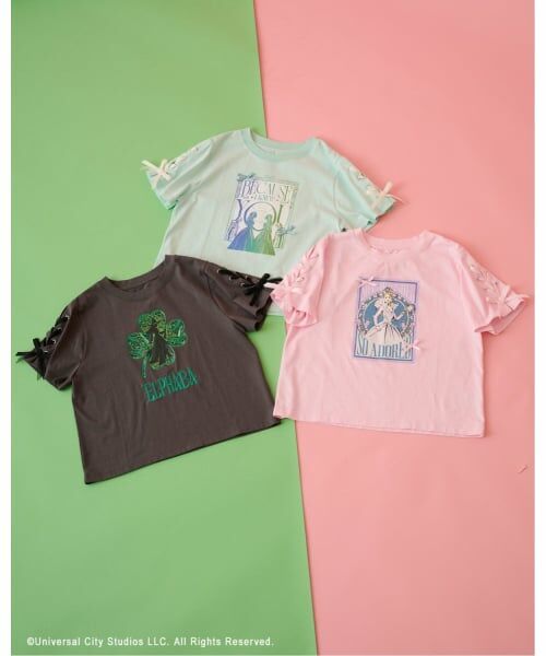 mezzo piano junior / メゾピアノジュニア Tシャツ | 【WICKED】レースアップリボンアソートTシャツ | 詳細13