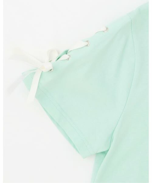 mezzo piano junior / メゾピアノジュニア Tシャツ | 【WICKED】レースアップリボンアソートTシャツ | 詳細6