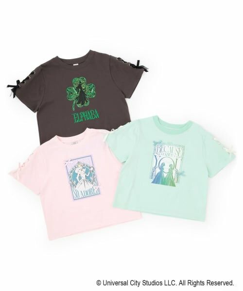 mezzo piano junior / メゾピアノジュニア Tシャツ | 【WICKED】レースアップリボンアソートTシャツ | 詳細9